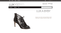 Desktop Screenshot of luxagogo.com